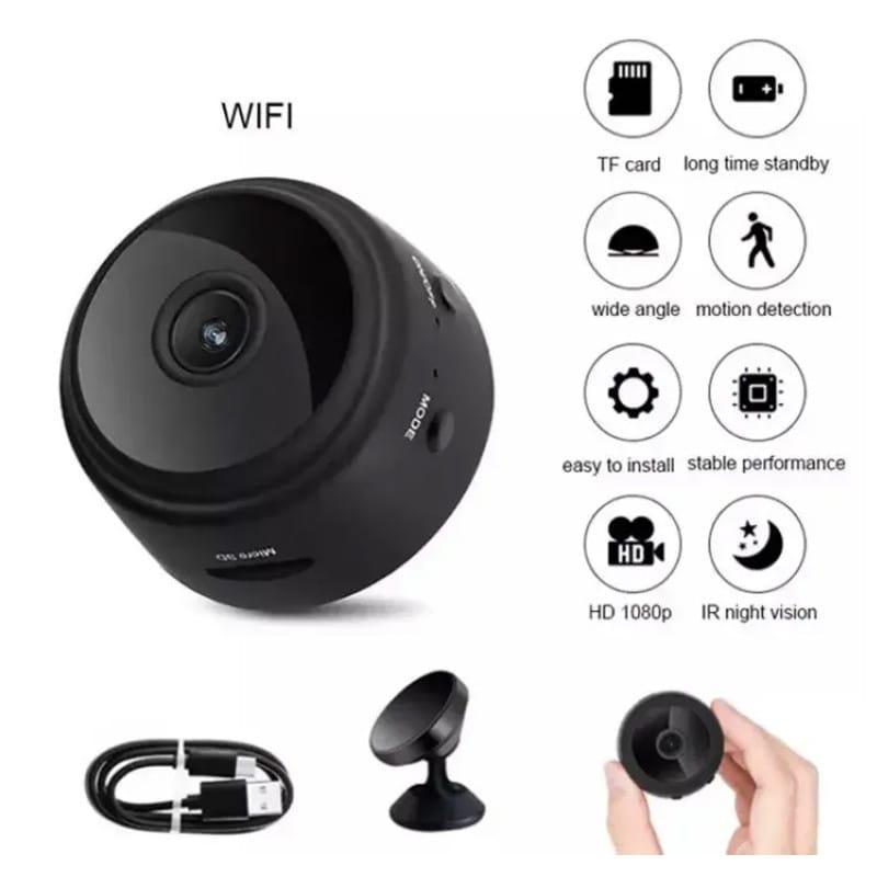 A9 MINI WIFI CAMERA RECHARGABLE HD QUALITY easy too installation best security gadget