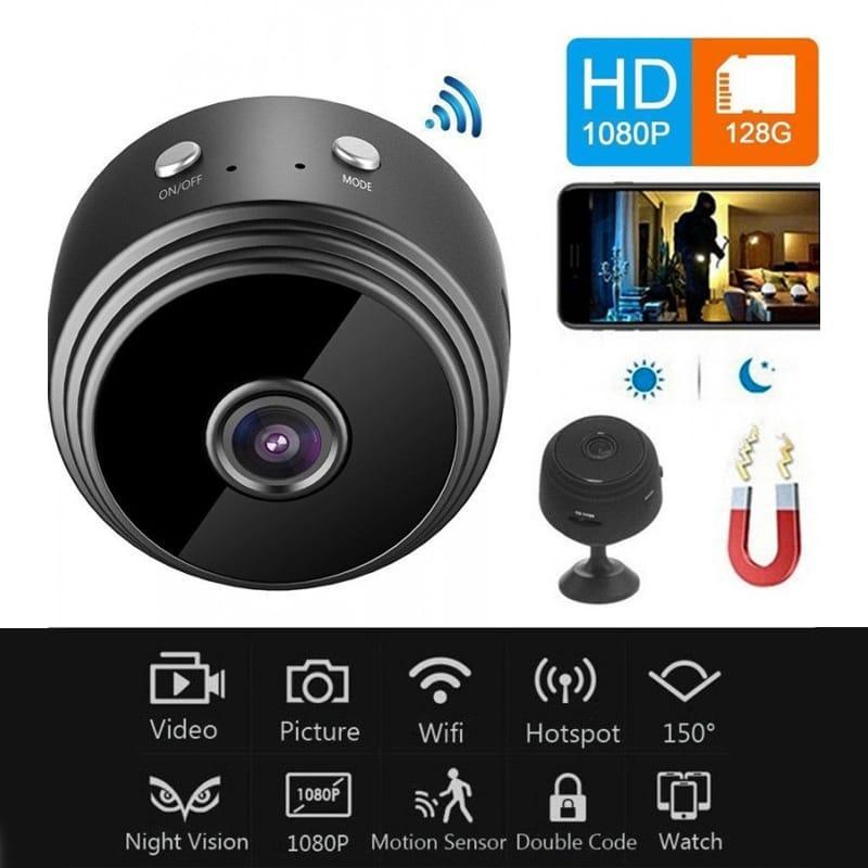 A9 MINI WIFI CAMERA RECHARGABLE HD QUALITY easy too installation best security gadget