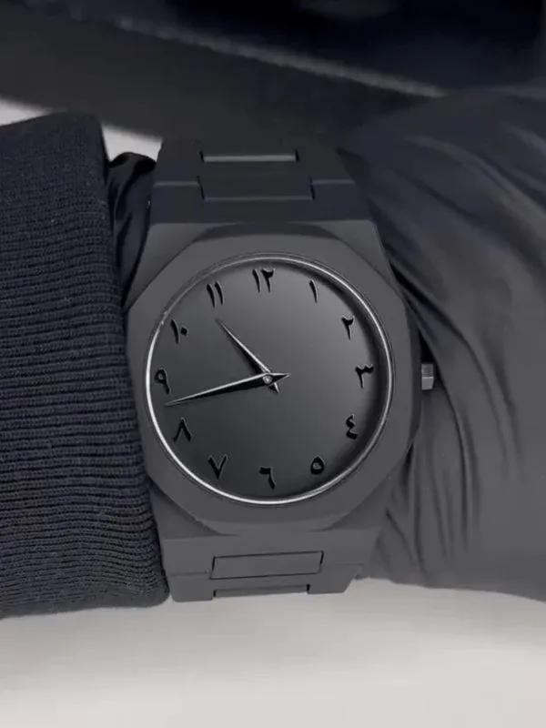 Man's Black Aura Watch