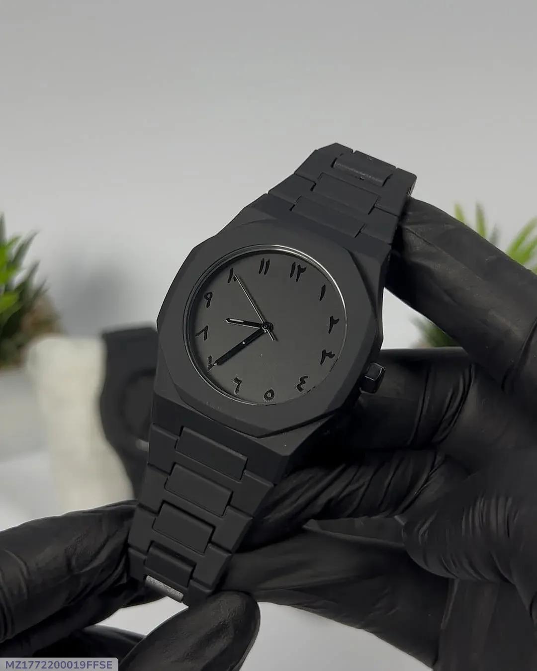Man's Black Aura Watch